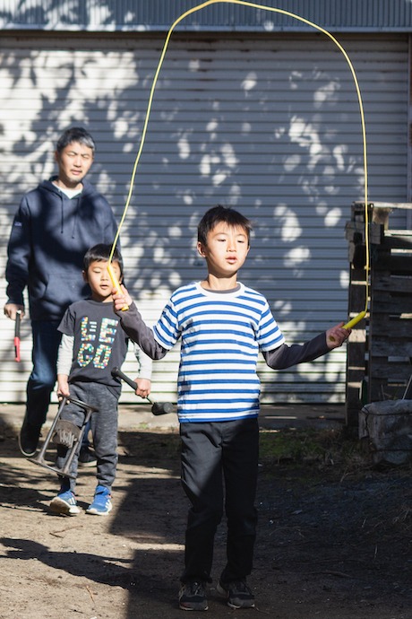 有馬健太さん・裕香さんご家族 | 古民家であさひ